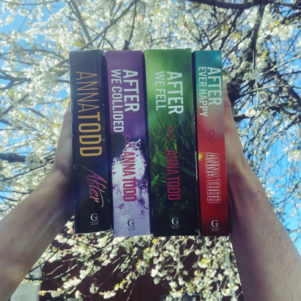 collection des différents livres after