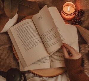livre avec une ambiance cocooning