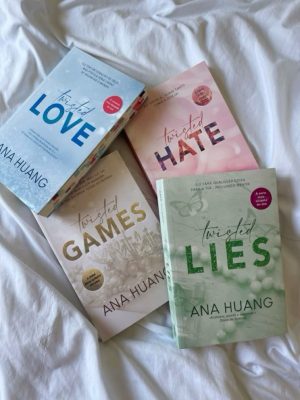 livre twisted love, twisted hate, twisted games et twister lies